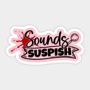 A Little Sus Sticker